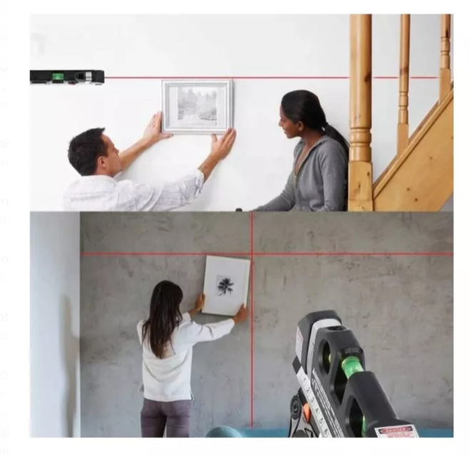 Miniatura 2 de NIVEL LASER 3 BURBUJAS CINTA MÉTRICA